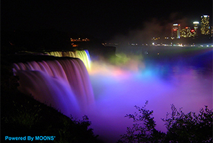 美不勝收! MOONS' DMX電源裝點(diǎn)尼亞加拉大瀑布 美不勝收! MOONS' DMX電源裝點(diǎn)尼亞加拉大瀑布