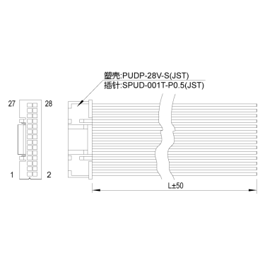 1101-100-1-配套通訊和IO線束 1101-100-1-配套通訊和IO線束
