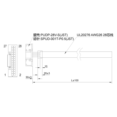 1116-200-1-配套通訊和IO線束 1116-200-1-配套通訊和IO線束